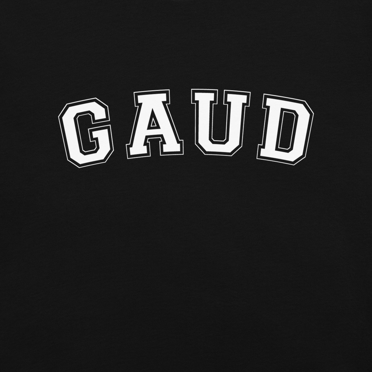 GAUD Tee - Black & White