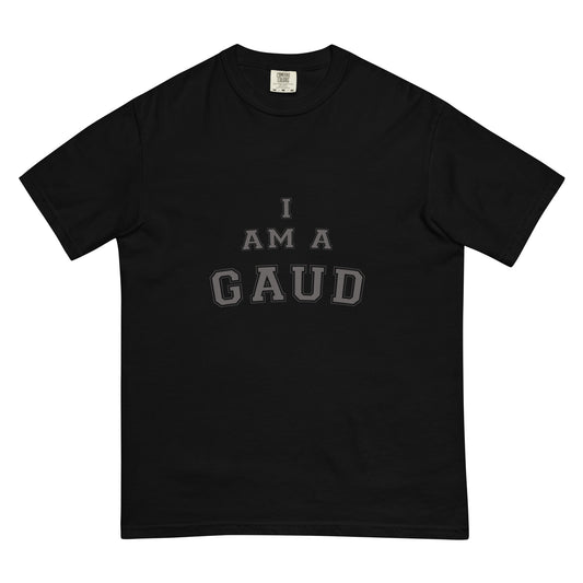 I AM A GAUD Tee - Black Monochrome