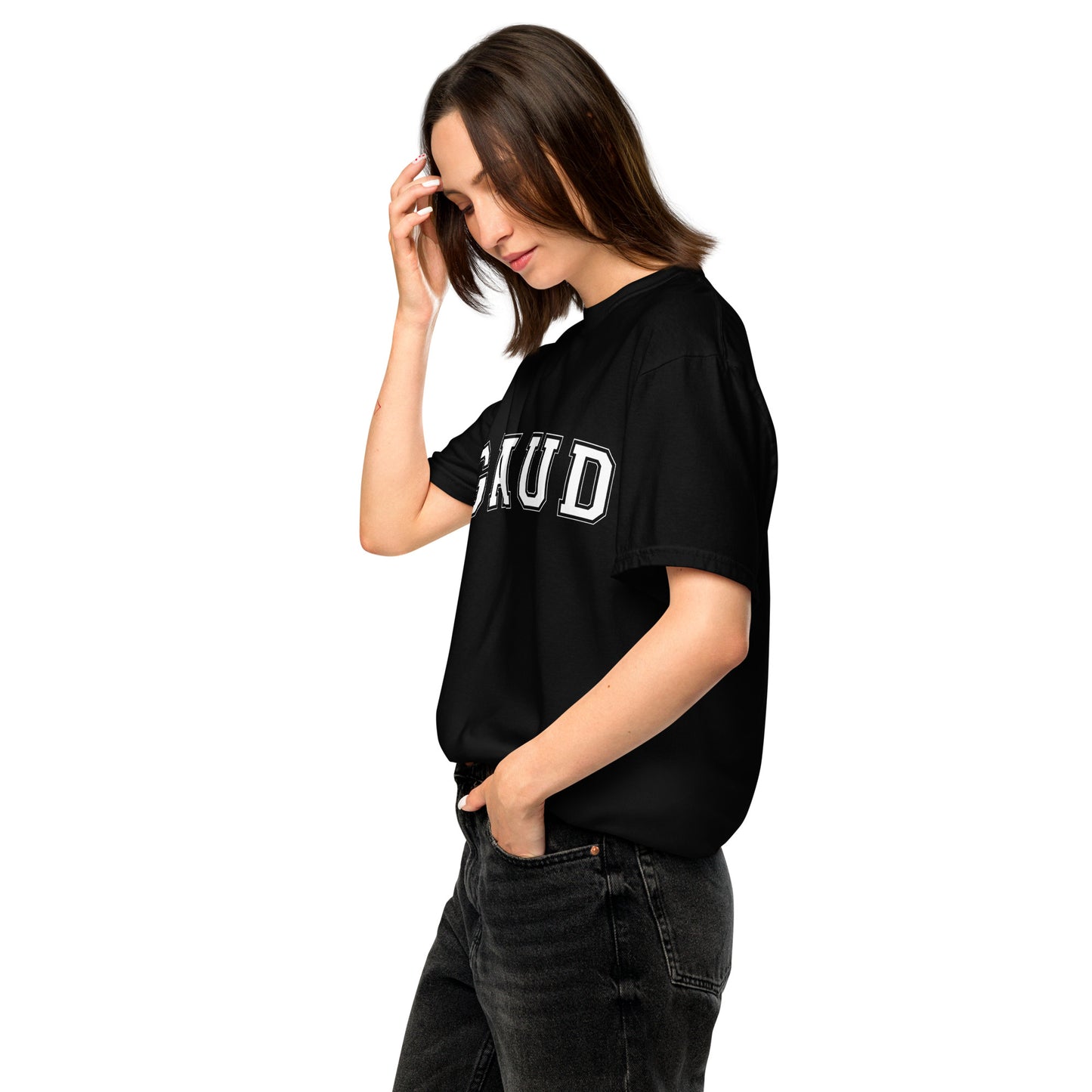 GAUD Tee - Black & White